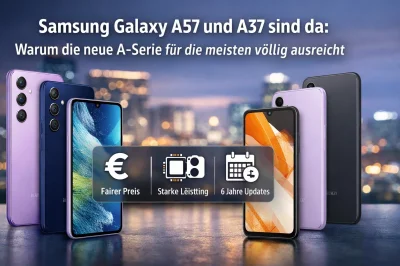 Samsung Galaxy A57 und A37 sind da: Warum die neue A-Serie für die meisten völlig ausreicht