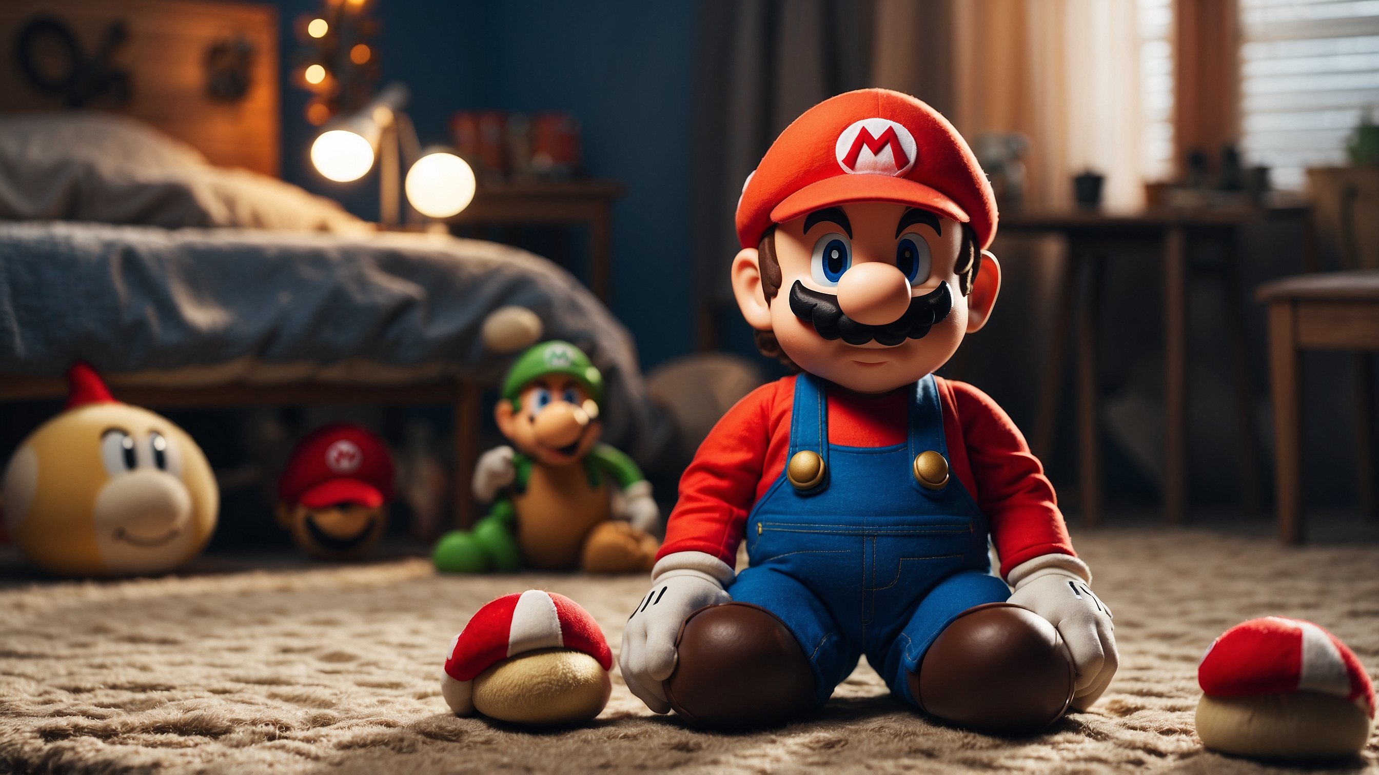 Super Mario Plüschfigur (30 cm): Kuschelspaß für Kinder und Fans