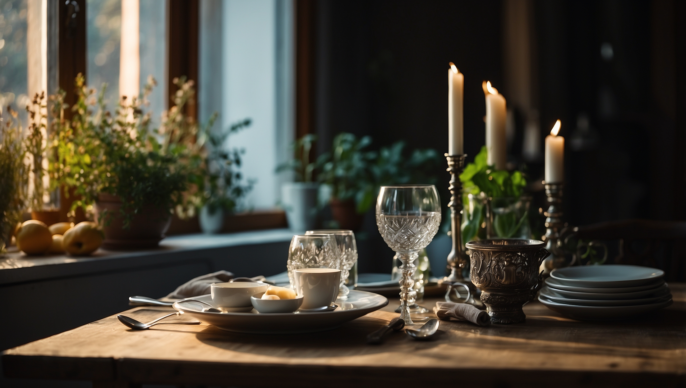 Stilvolles Frühstücksset aus Keramik – Ästhetik und Alltag vereint