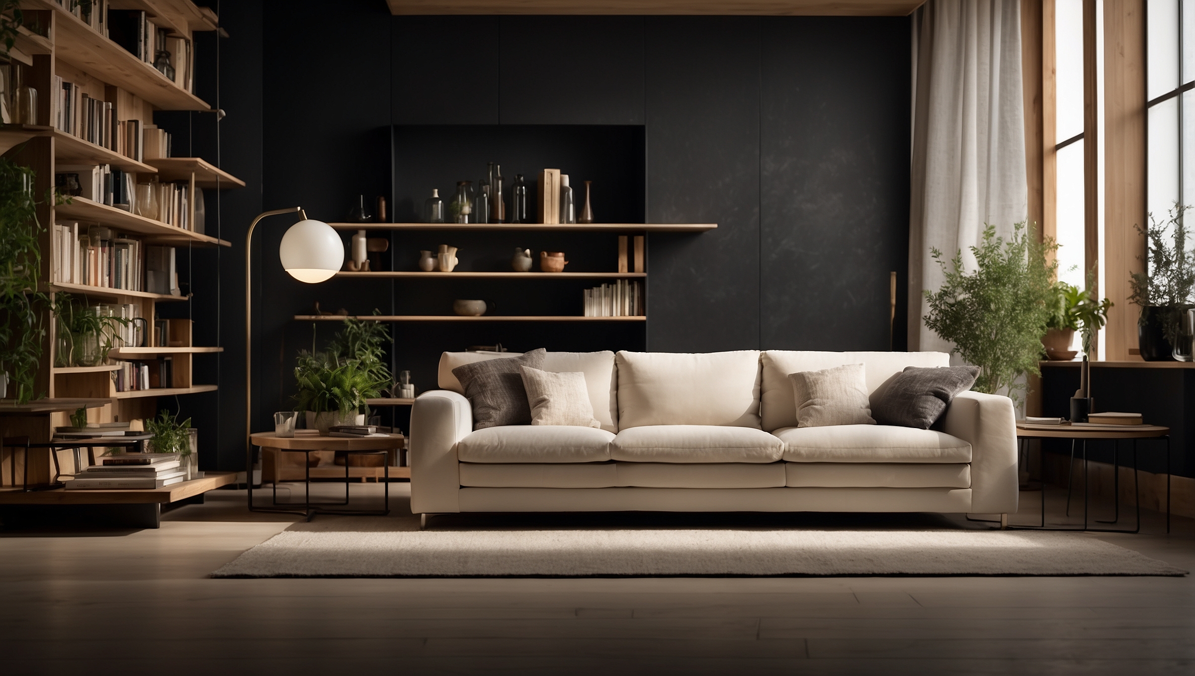 Ein Bücherregal, das Räume stilvoll und praktisch aufwertet