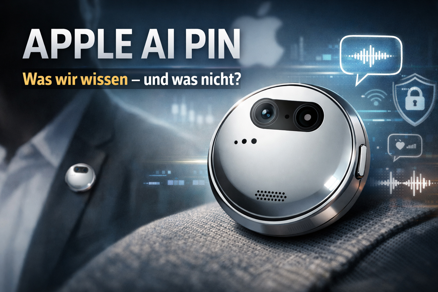 Apple AI Pin: Apples neue KI-Waffe zum Anstecken? Was wir jetzt wissen (und was nicht)