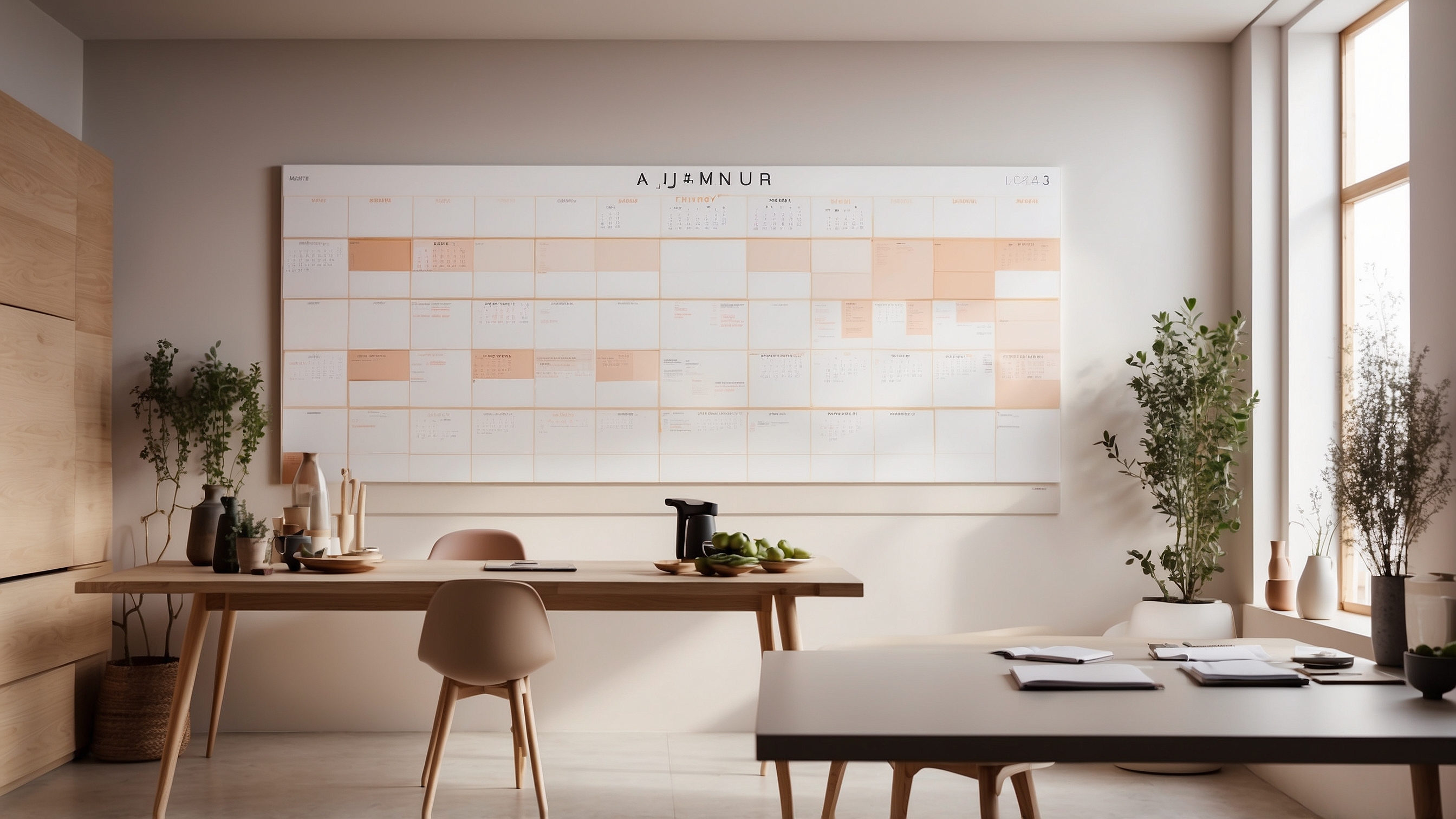Von Whiteboard-Chaos zu Smart-Home-Kalender: Wie digitale Displays die Wandplanung verändern