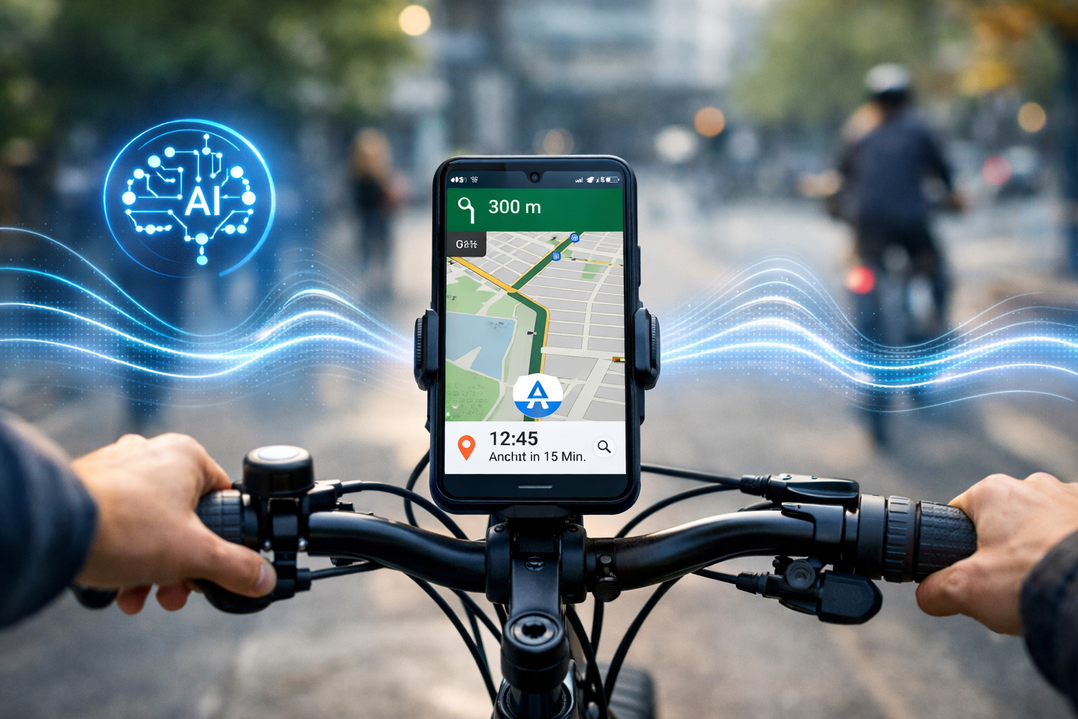 Google Maps wird gesprächig: Gemini-KI jetzt hands-free beim Gehen und Radfahren