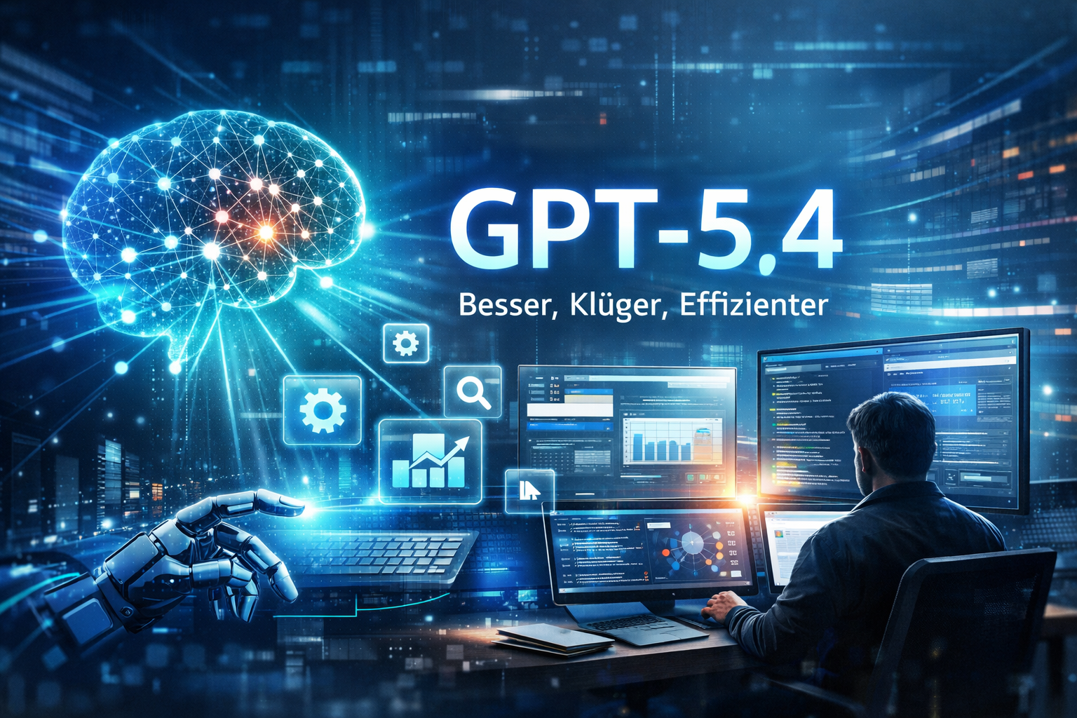 GPT-5.4 vorgestellt: OpenAI bringt stärkeres Reasoning, Codex-Integration und Computer-Agenten