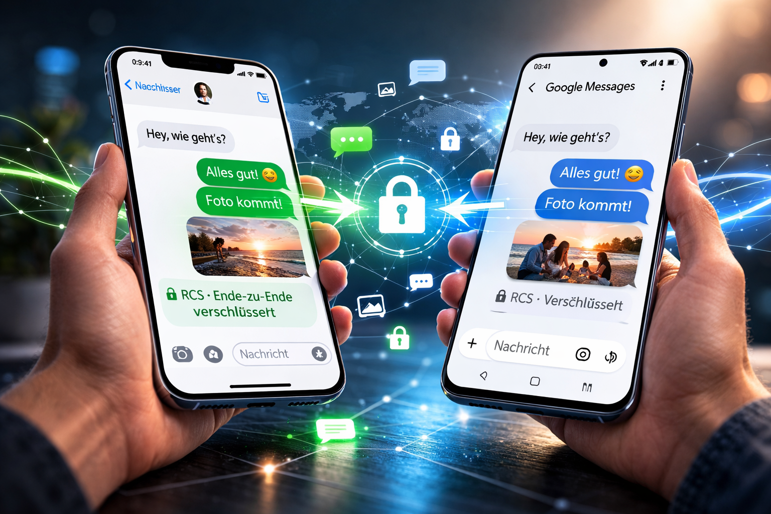 iPhone und Android testen verschlüsseltes RCS: Was es ist und was es dir bringt